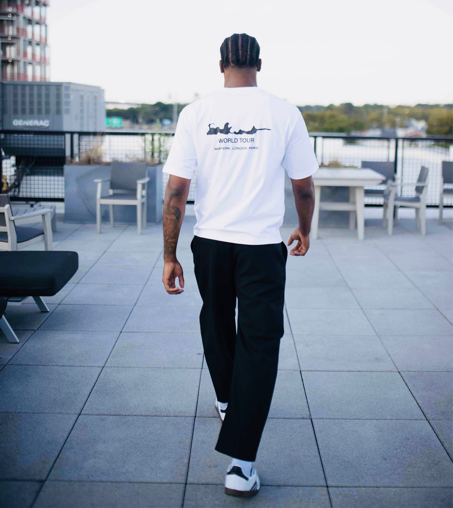 White WT Signature Tshirt