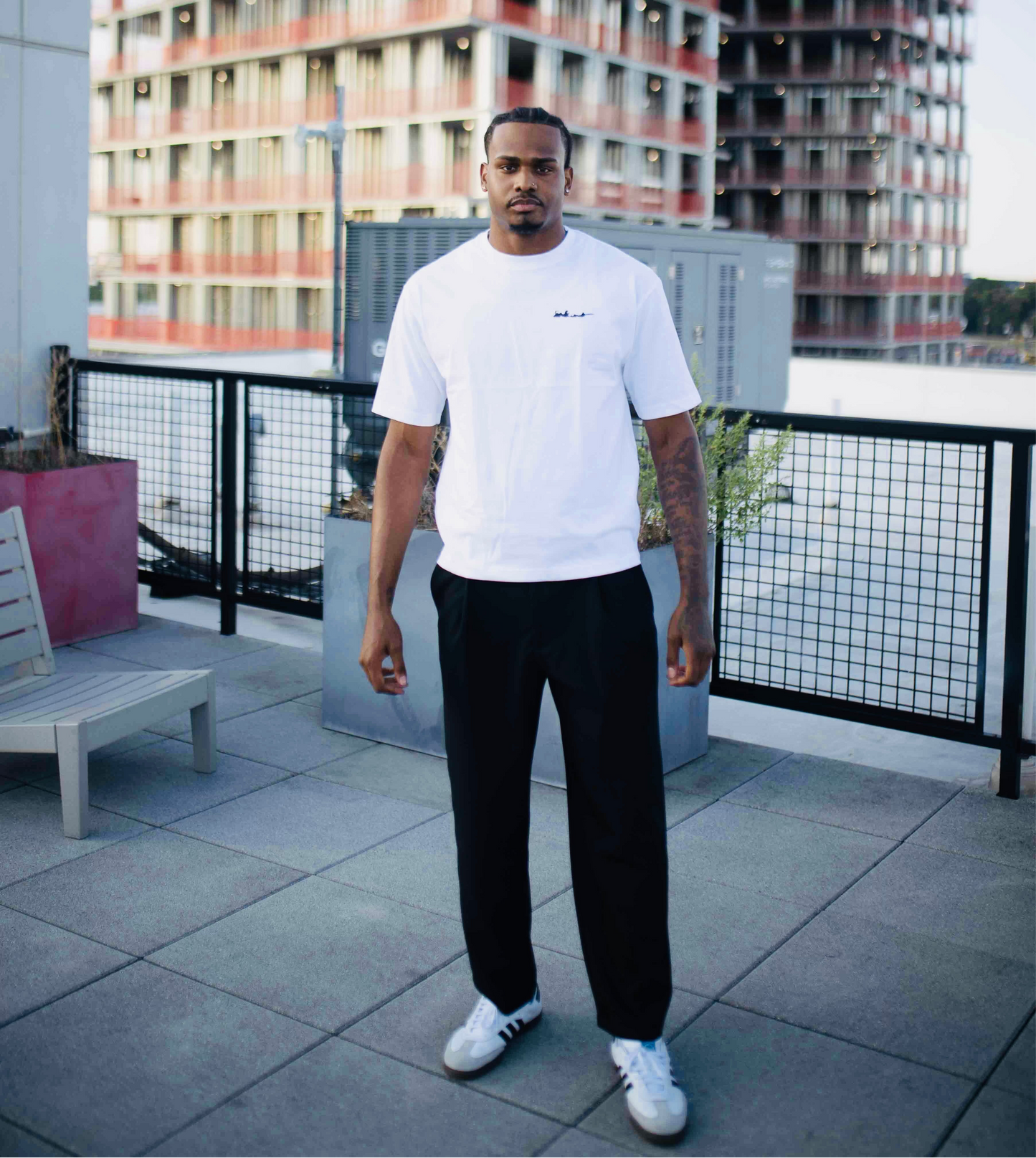 White WT Signature Tshirt