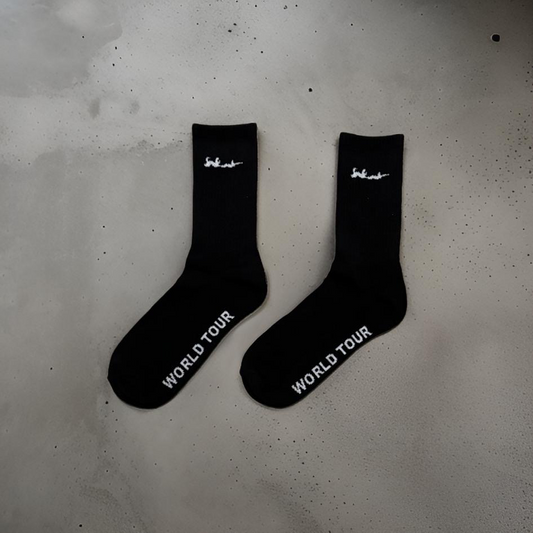 Black Signature Socks