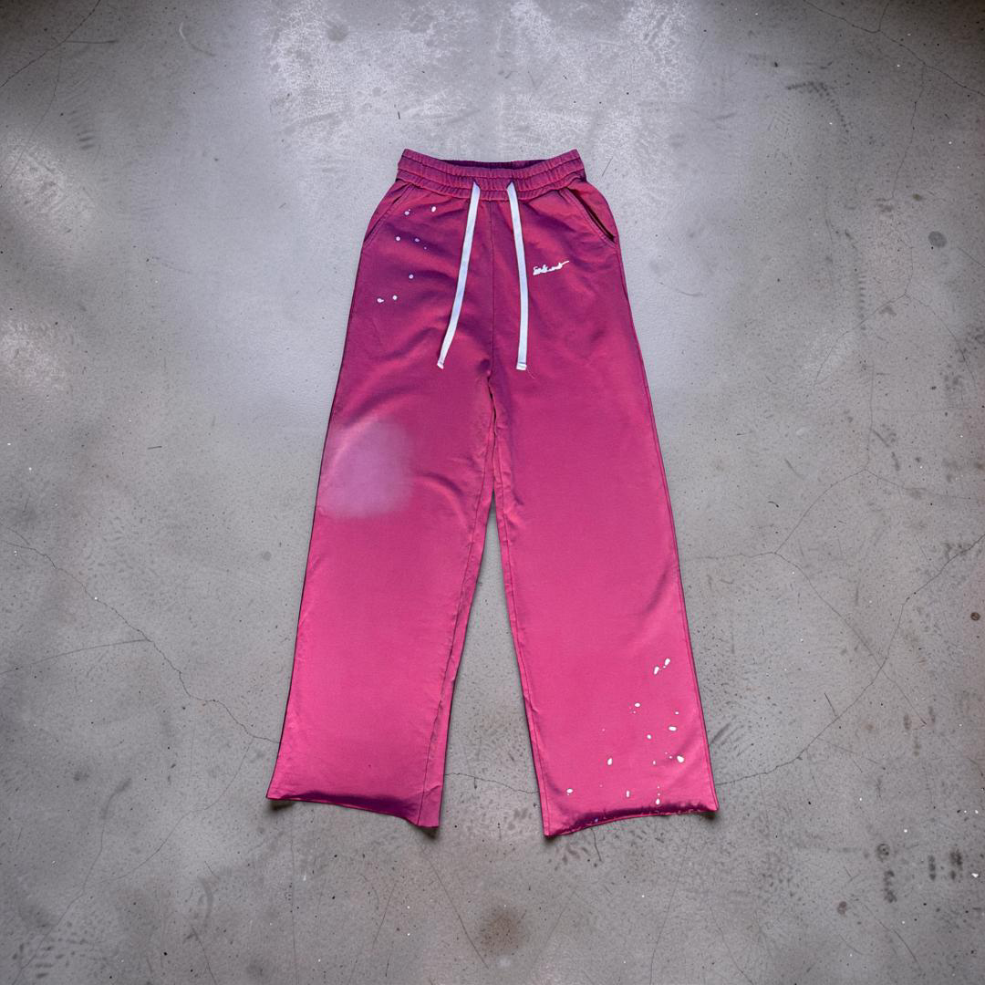Fs Women Pink Baggy Sweatpants